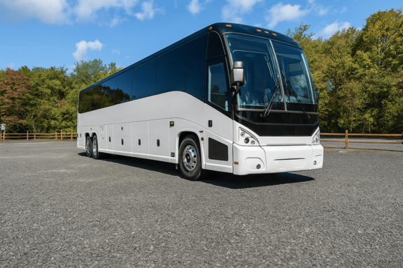 Charter Bus Rental Visalia 56 Passenger Charter Bus