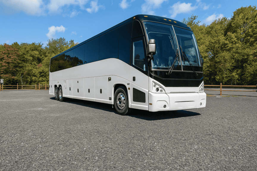 picture of Charter Bus Rental Visalia coach bus
